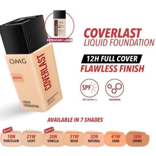 OMG Cover Foundation - 50N Creme