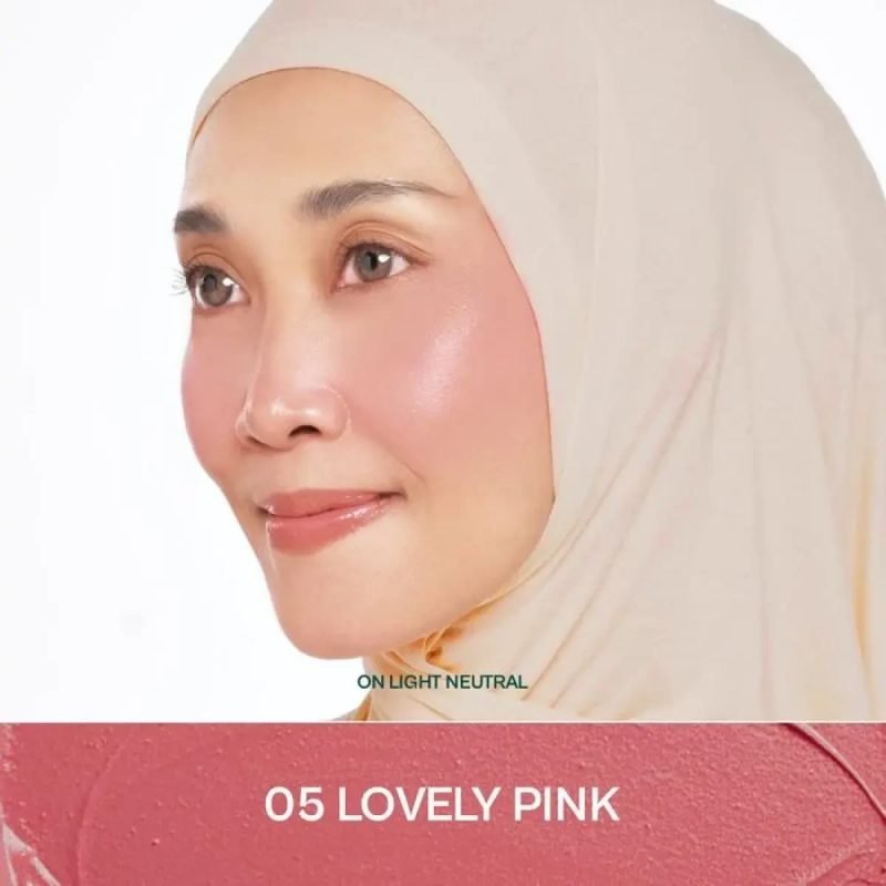 HAQUHARA Cream Blush - 05 Lovely Pink