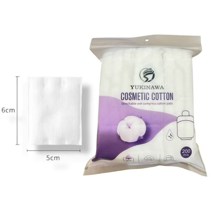 YUKINAWA 200pcs Cotton Pads