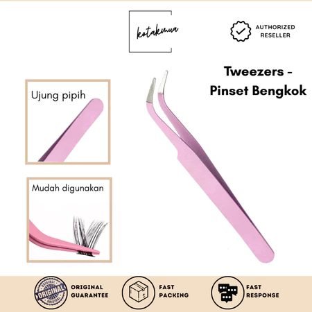 Pinset Bulumata - Pink L