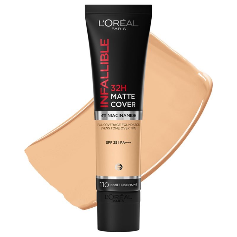 LOREAL Infallible Foundation - 110 Cool Undertone