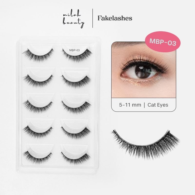 MILAH BEAUTY Bulumata 3D - MBP03