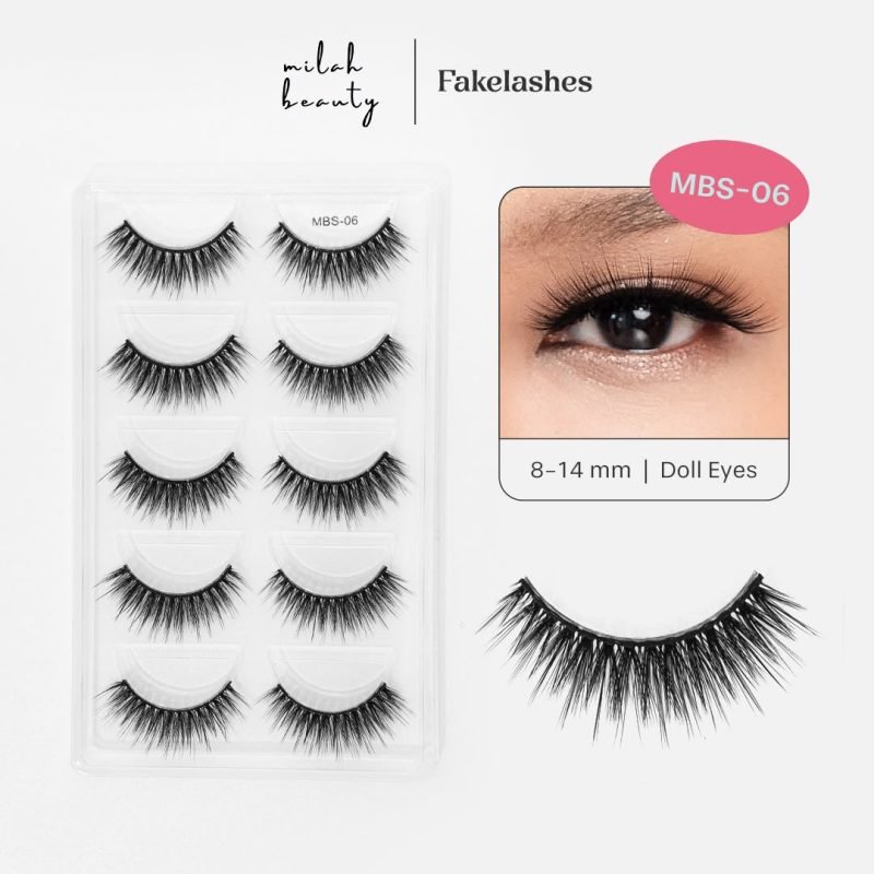 MILAH BEAUTY Bulumata 3D - MBS06