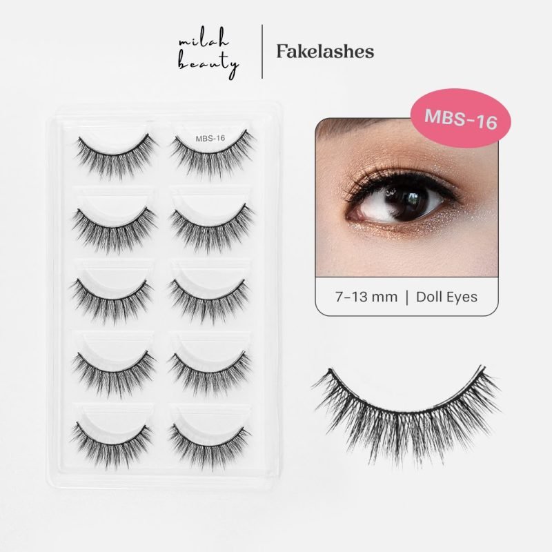 MILAH BEAUTY Bulumata 3D - MBS16