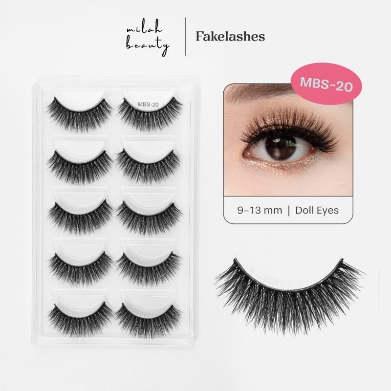 MILAH BEAUTY Bulumata 3D - MBS20