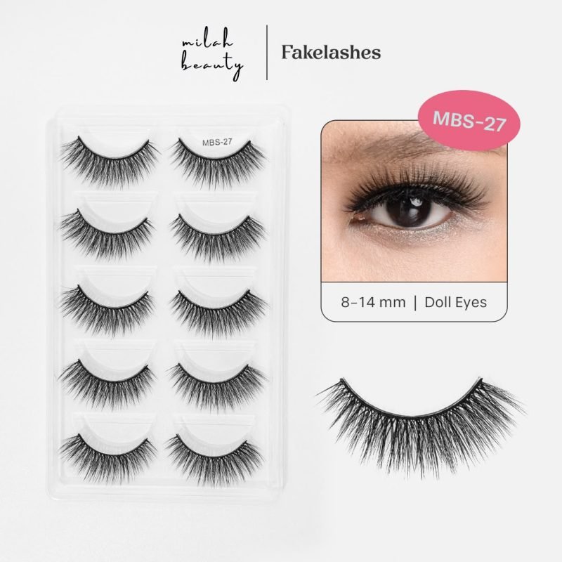 MILAH BEAUTY Bulumata 3D - MBS27