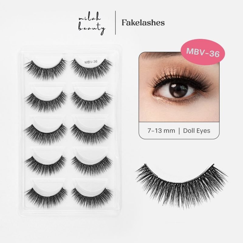 MILAH BEAUTY Bulumata 3D - MBV36