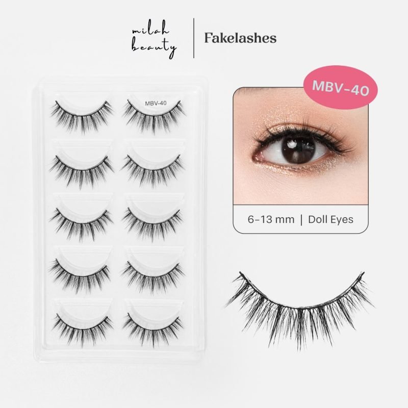 MILAH BEAUTY Bulumata 3D - MBV40