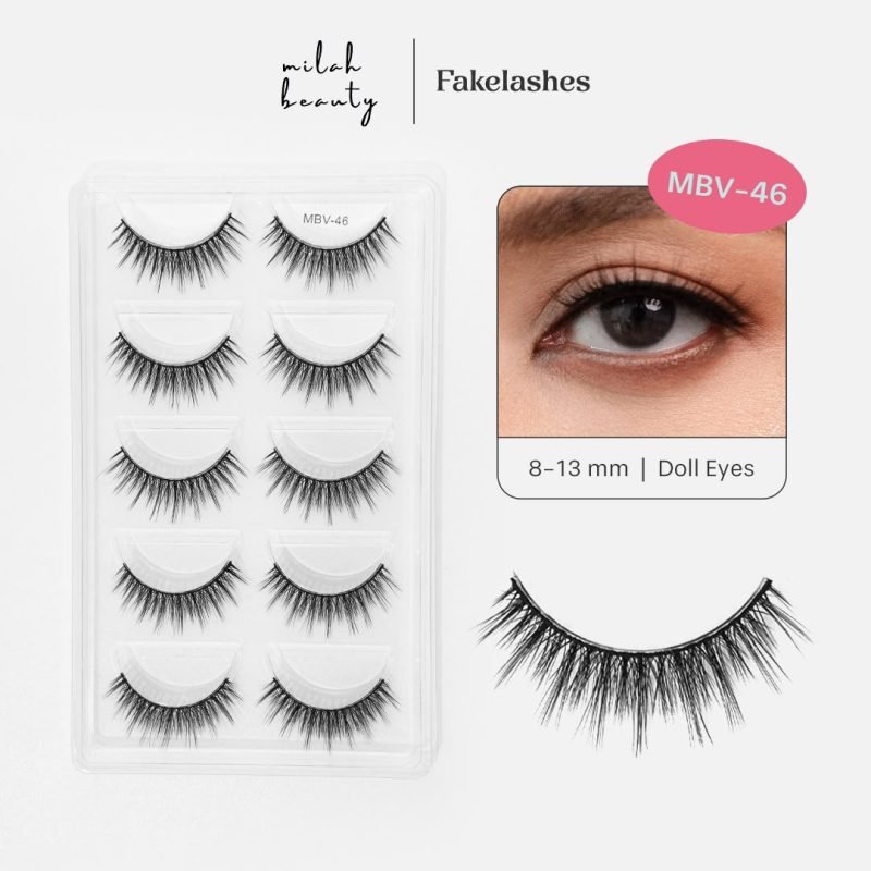 MILAH BEAUTY Bulumata 3D - MBV46