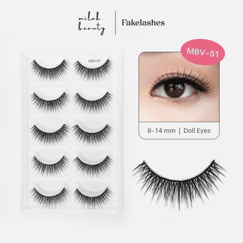 MILAH BEAUTY Bulumata 3D - MBV51