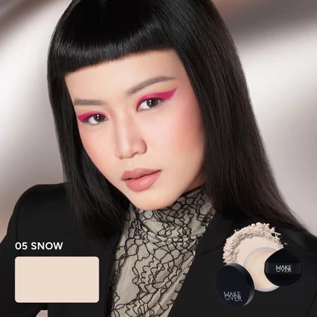 MAKE OVER Silky Loose Powder - Snow