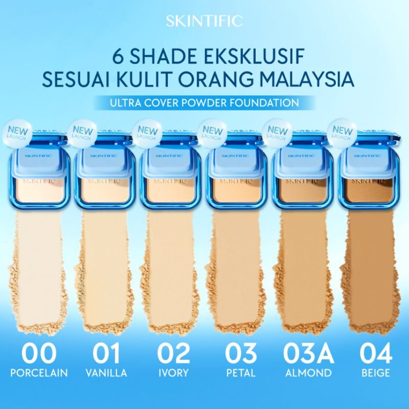 SKINTIFIC Ultra Cover Compact Powder - 04 Beige