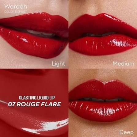 Wardah Glasting - 07 Rouge Flare