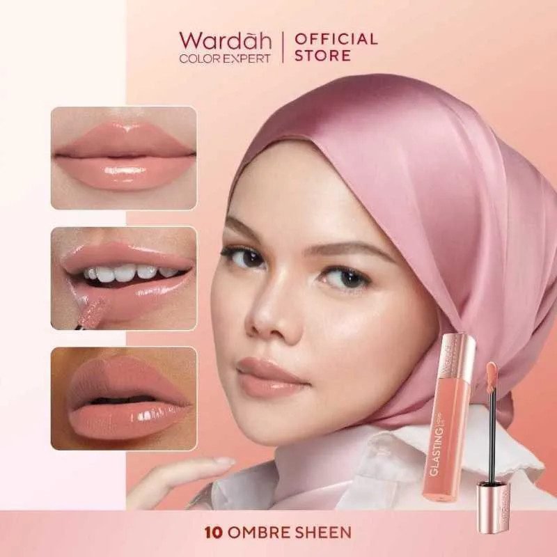 Wardah Glasting - 10 Ombre Sheen