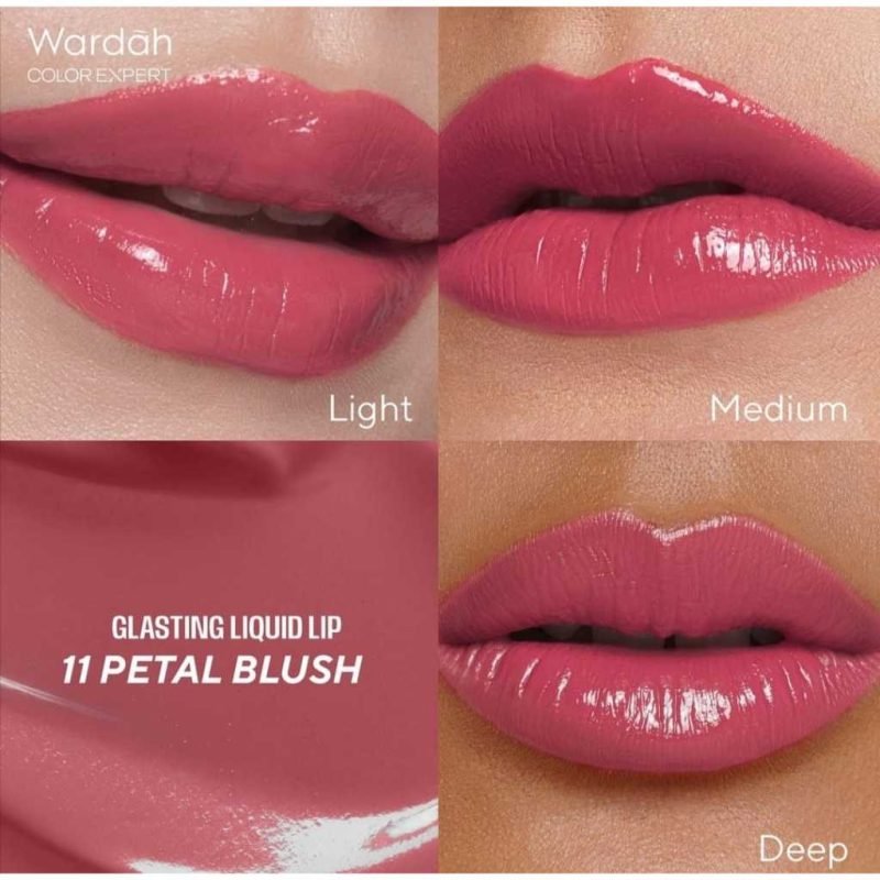 Wardah Glasting - 11 Petal Blush