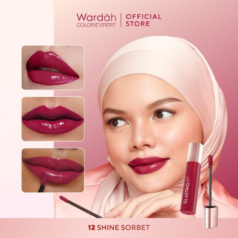 Wardah Glasting - 12 Shine Sorbet