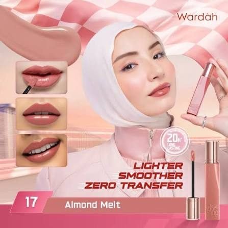Wardah Glasting - 17 Almond Melt
