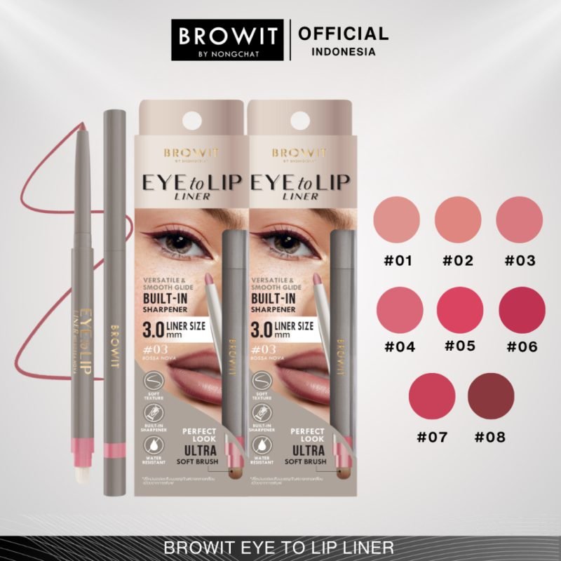 BROWIT Eye to Lip Liner - 05 Geranium