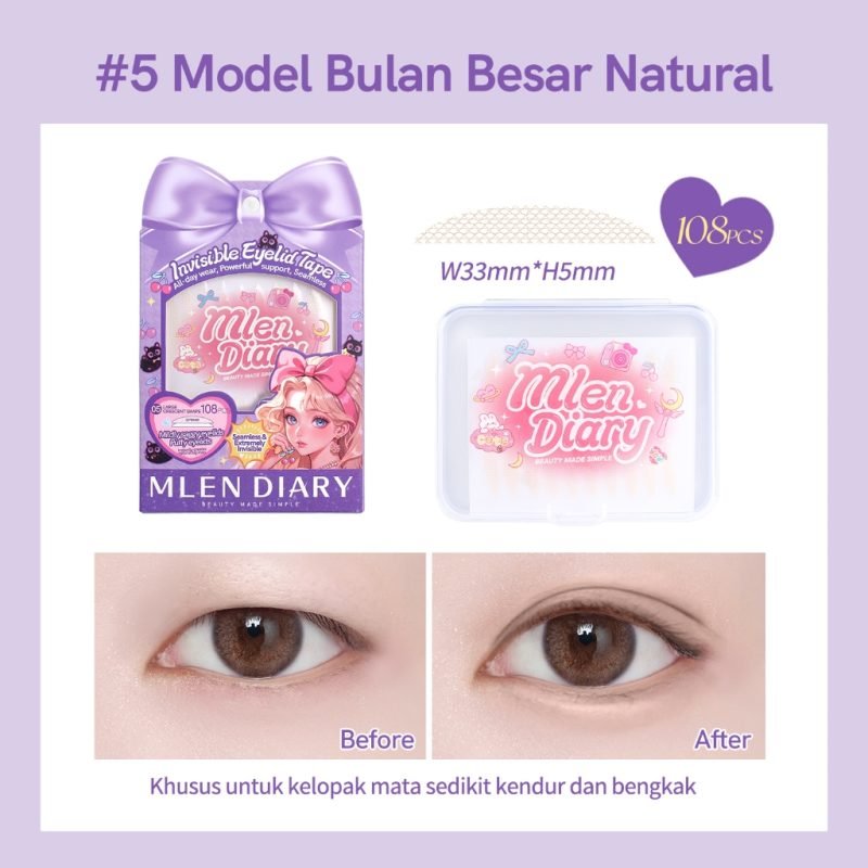 MLEN DIARY Eyelid Tape - ungu