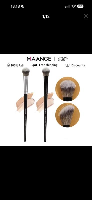 MAANGE Contour Brush - 2pcs