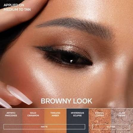 HAQUHARA Moonspire Eyeshadow Pallete - Browny