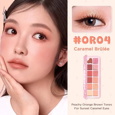 PINKFLASH Eyeshadow 12 colours - OR04