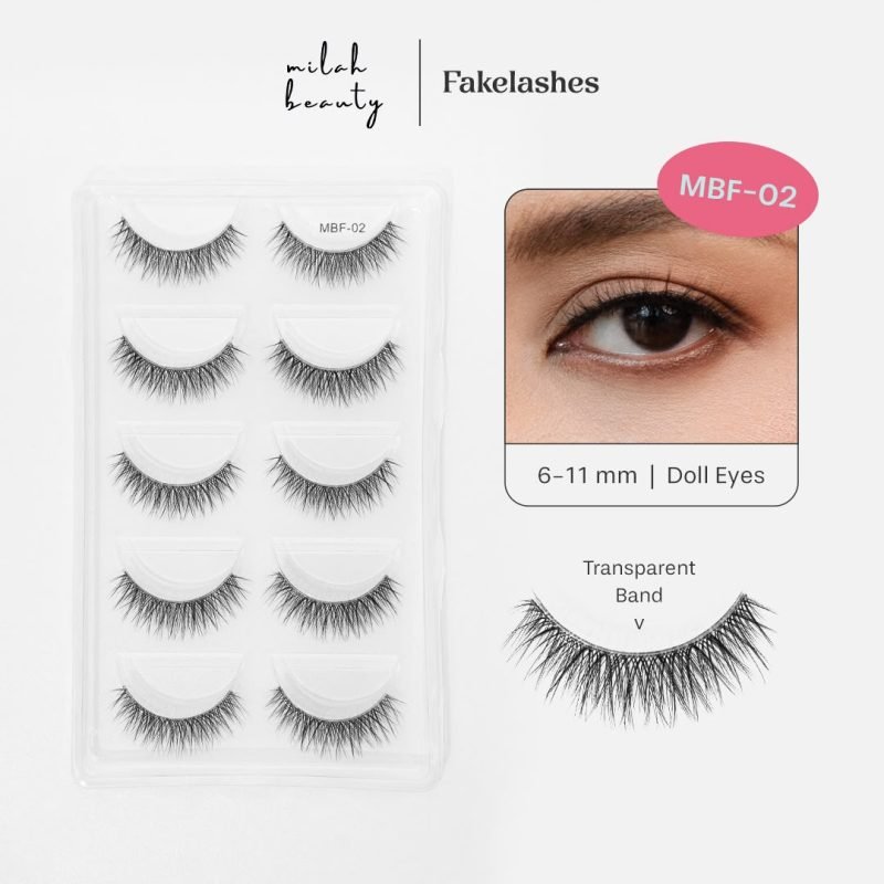 MILAH BEAUTY Bulumata 3D - MBF02