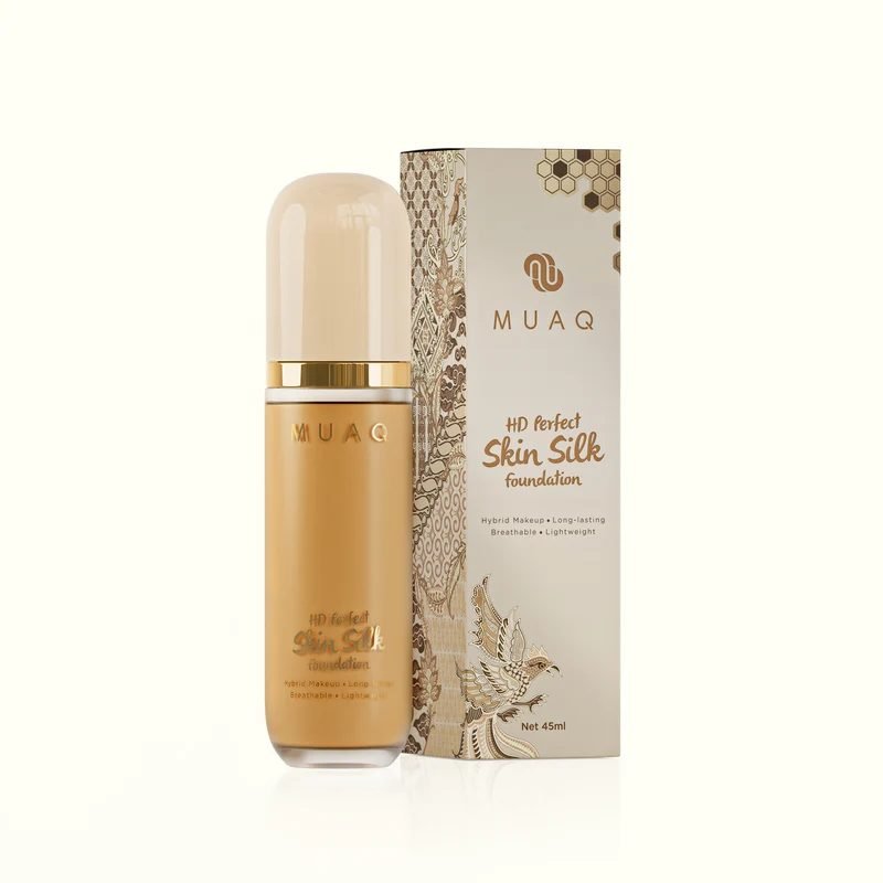 MUAQ Silk Foundation 45ml - Jawa