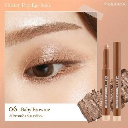 MELINDA Eyeshadow Stick - 06 Baby Brownie