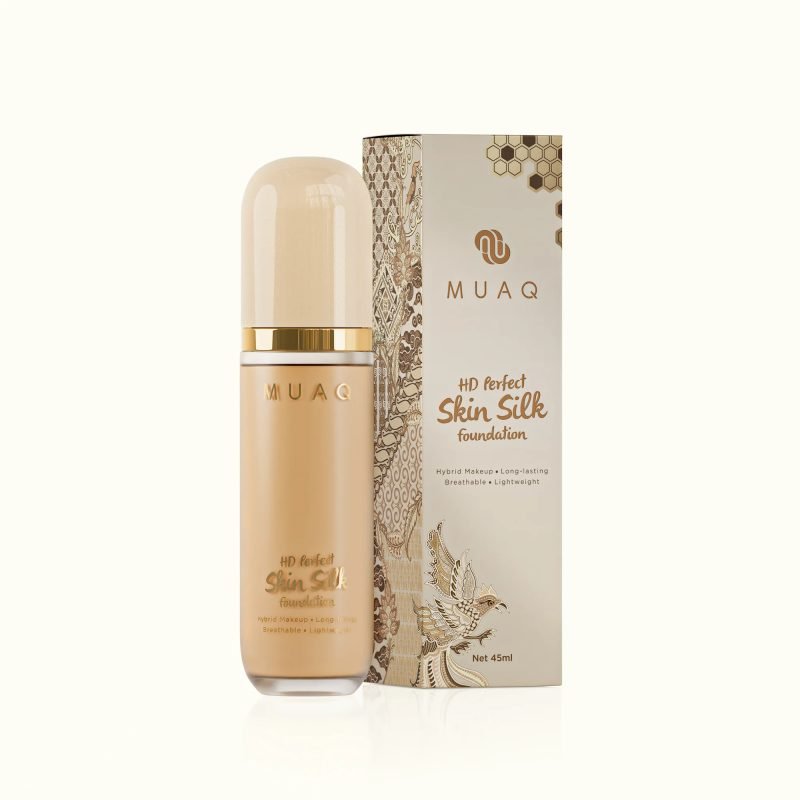 MUAQ Silk Foundation 45ml - Sumatra