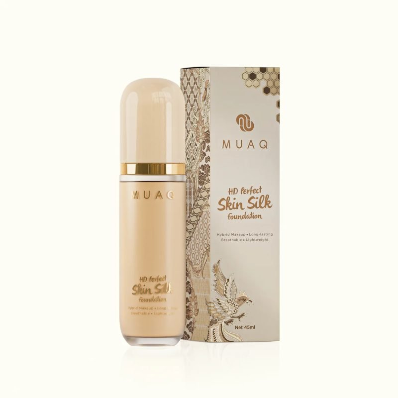 MUAQ Silk Foundation 45ml - Kalimantan