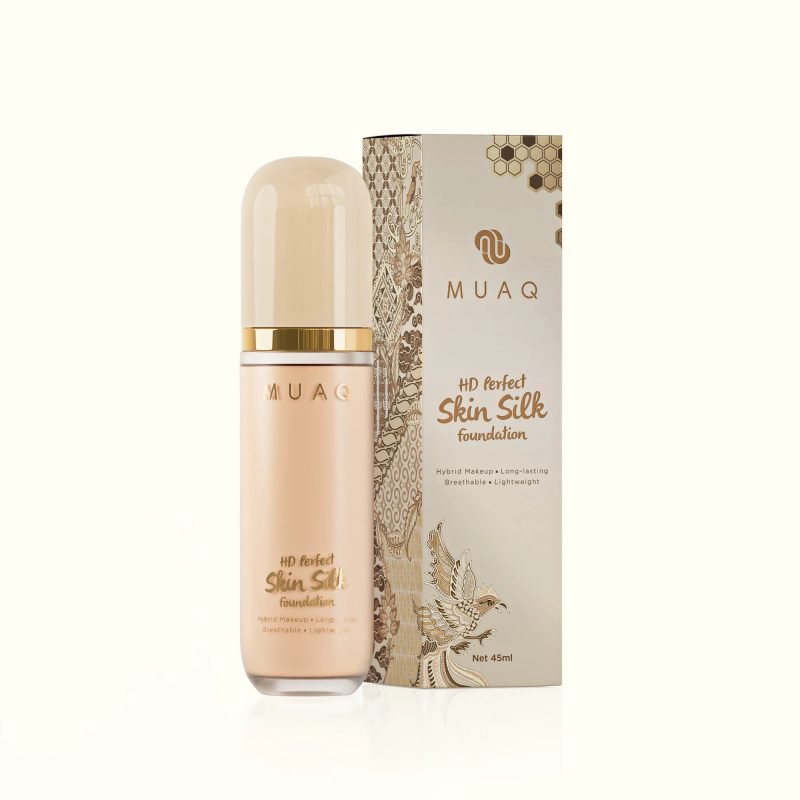 MUAQ Silk Foundation 45ml - Sulawesi