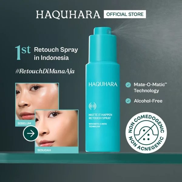 HAQUHARA Matte It Happen Retouch Spray