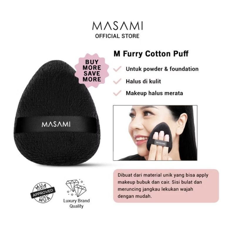 MASAMI Furry Cutton Puff