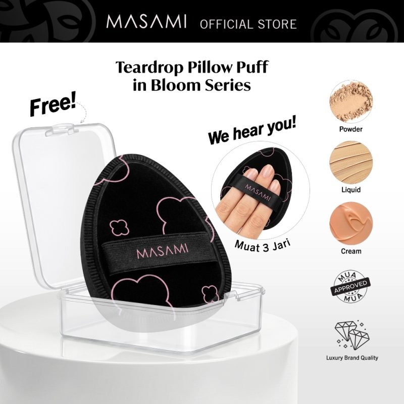 MASAMI Teardrop Pilow Puff