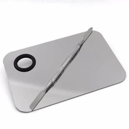 Mixing Pallete S + Spatula (no brand)
