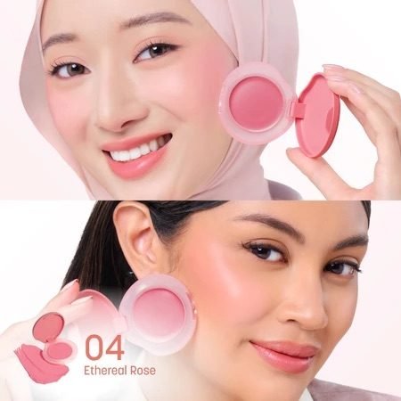 WARDAH Cream Blush - 04 Etheral Rose
