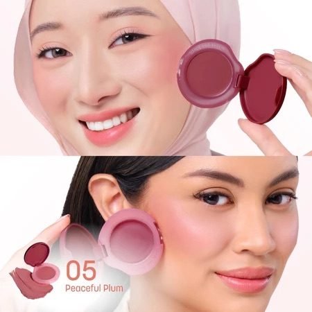 WARDAH Cream Blush - 05 Peaceful Plum