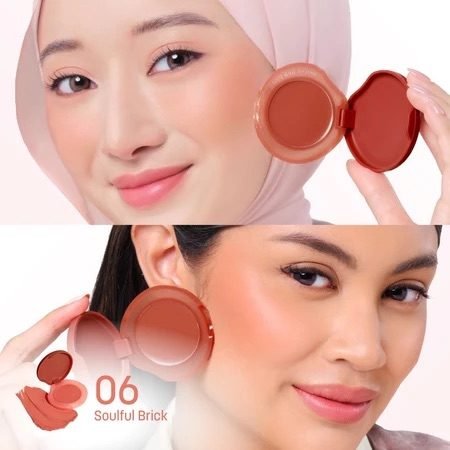 WARDAH Cream Blush - 06 Soulful Brick