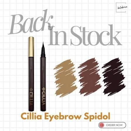 CILLIA Eyebrow Spidol - Medium Brown