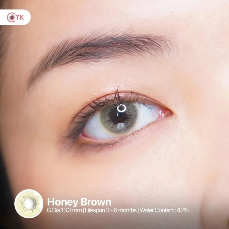 DUBAI Softlens - Honey Brown
