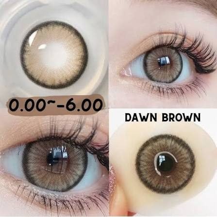 MYSTIC EYES Softlens - Dawn Brown