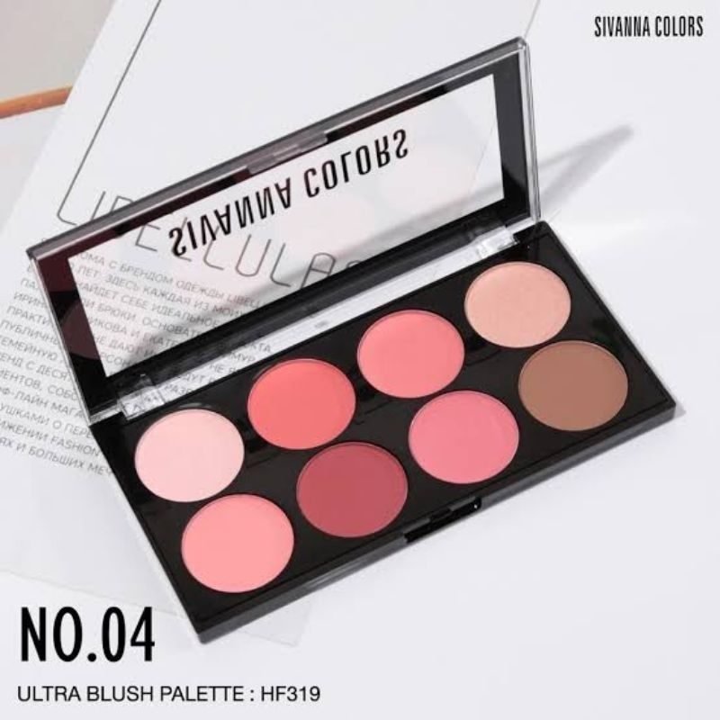 SIVANNA Ultra Blush Pallete 04