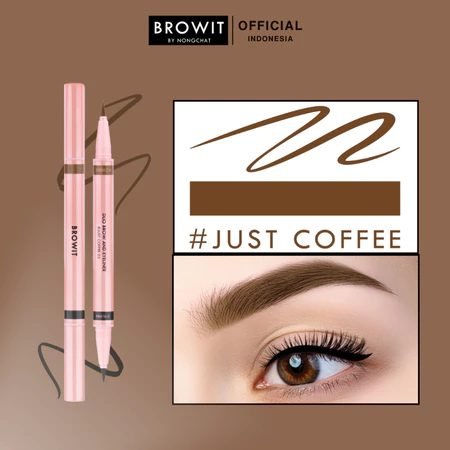 BROWIT Duo Brow Liner - Just Coffee